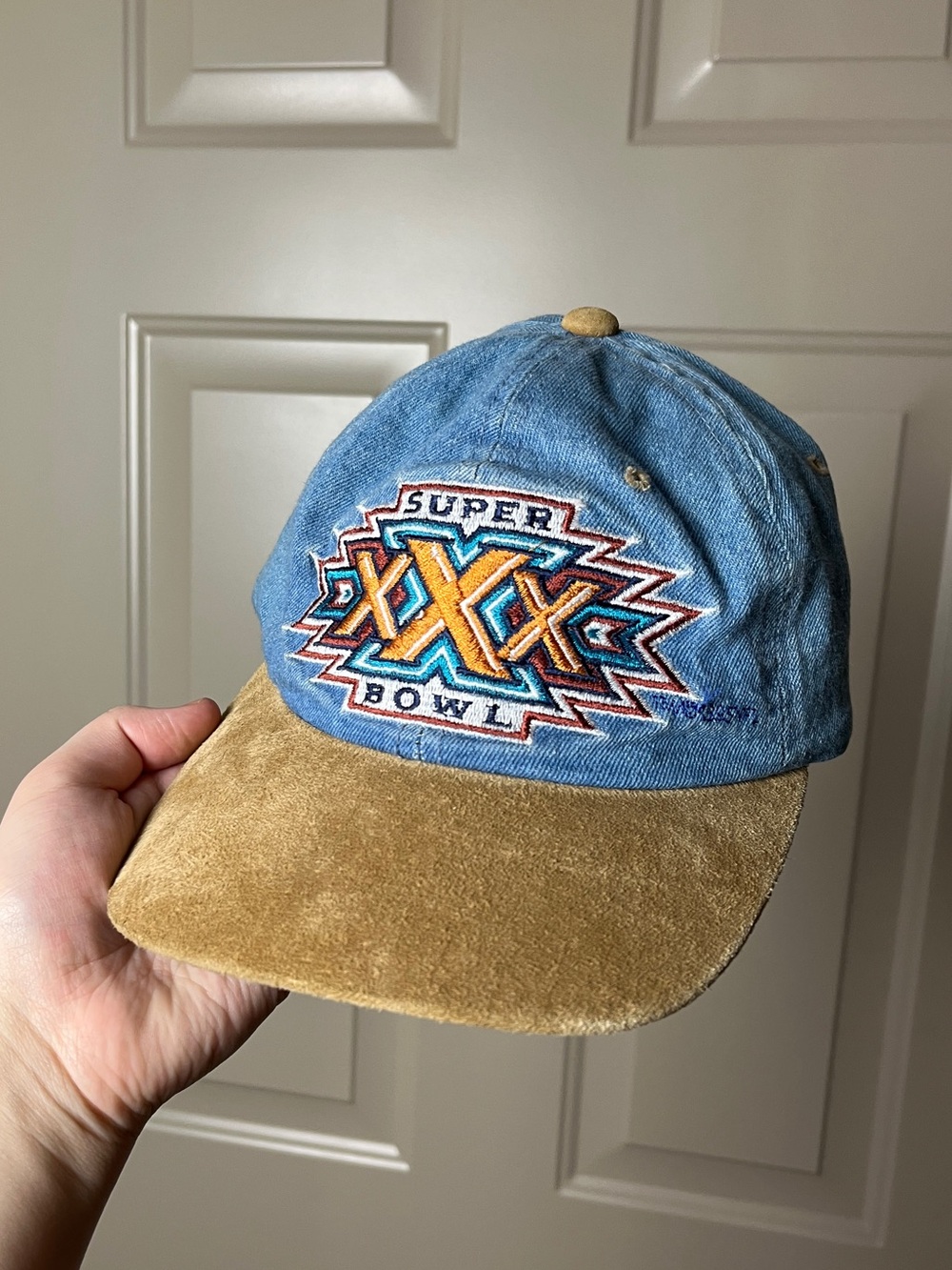 Vintage Super Bowl XXX 1996 Embroidered Hat